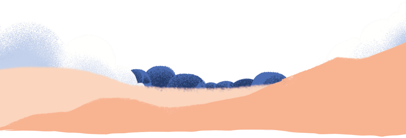 illustration d'un paysage.
